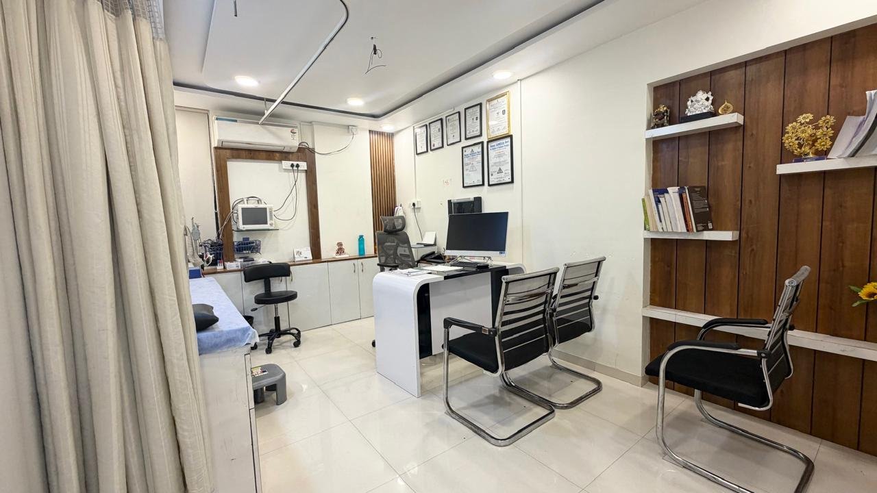 Modern operation theater at Dr. Jadhav Piles Centre